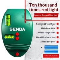Niveau laser rouge pour extérieur, mini-outil de décoration lumineuse haute précision