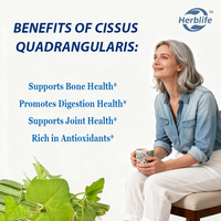 Capsules de Cissus Quadrangularis OEM ODM - Complément alimentaire à base de plantes, antioxydant, soutient la santé des articulations et des os, soutien à la digestion, végétalien