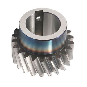 Shenzhen HXMT FactoryCnc Torno Mecanizado Molino de carbón de acero forjado Engranaje helicoidal doble Engranaje cónico recto de piñón personalizado - Product Image 2