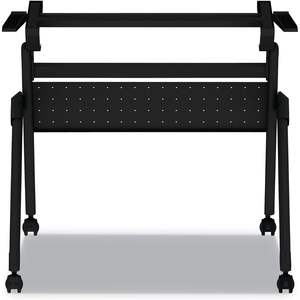 Alera ALEVA7243BK Base de table rabattable et empilable 32,25 po. X 23,63 pouces X 28,5 pouces Table de conférence noire - Product Image 3
