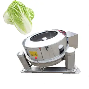 Rotary centrifugal dehydrator for industrial vegetables and lettuce