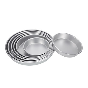 Pizza Pan Anodized Aluminum Alloy Round Non Stick Commercial Baking Tray Thickened For Pizza Cake - Product Image 2