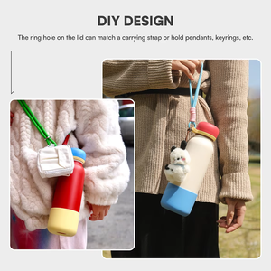 <span class=keywords><strong>Thermos</strong></span> Portatile Moderno per Bambini, Ecologico, con Bocca Stretta, in Acciaio Inox 304, Personalizzabile, con Cannuccia per Esterni, Ideale come Omaggio - Product Image 4