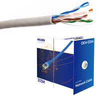 Cable de Red Cat6 para Exteriores, Cat 5e 6a 7, 305m, Gris, Azul, Blanco