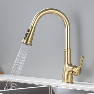 Explosire Models Gold Supplier Kitchen Faucet 3 Hole With Sprayer Filter Kitchen Faucet Hot And Cold Mixer Taps