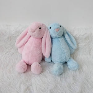 Boneka Kelinci Lembut Penghilang Stres Grosir, Mainan Plush Kelinci Bertelinga Panjang untuk Hadiah Paskah - Product Image 5