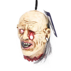 Crâne citrouille masque jeu personnage horreur couvre-chef Halloween Cosplay Costume Latex terreur accessoires effrayant habiller - Product Image 2