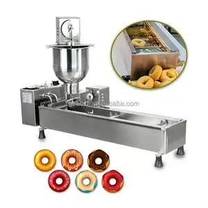 산업 미니 도넛 튀김 스낵 케이터링 장비 도넛 만드는 기계
