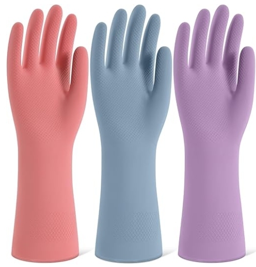 Kitchen Cleaning Latex Gloves Thickened Waterproof