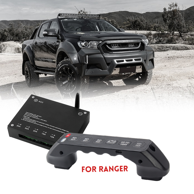 New 6 Gang Switch Panel for RANGER Automatic Dimmable LED Control Relay System Pod Touch Control Switch System