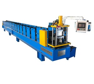 Dixin Widely Used Galvanized Sheet Water Gutter Profile Cold Roll Forming Machine With Factory <strong>Price</strong> - Product Image 1