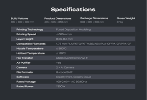 Imprimante 3D FDM K2 Pro Combo Originale Grande Taille USB, Nouvelle Machine Créative de Fabrication de Modèles 3D avec Filament PLA et Granulés pour Impression 3D (Garantie 1 An) - Product Image 5