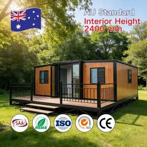 Villa personnalisée, maison préfabriquée extensible, maison préfabriquée de 20 pieds, deux, trois, quatre ou cinq chambres, prête à vivre - Product Image 1