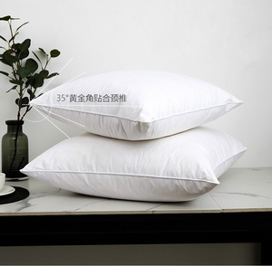 <span class=keywords><strong>Hotel</strong></span> Putih Bulu Angsa Bantal Inti Bawah Bantal Inti Hadiah Bantal Inti Sofa Kamar Tidur Samping Tempat Tidur Bantal Katun Murni - Product Image 6