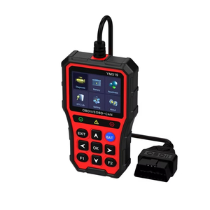 OBDII自動車用ABSプラスチックバッテリー駆動車診断コードリーダーLCDディスプレイUSB接続12V電圧アナライザーコード - Product Image 4