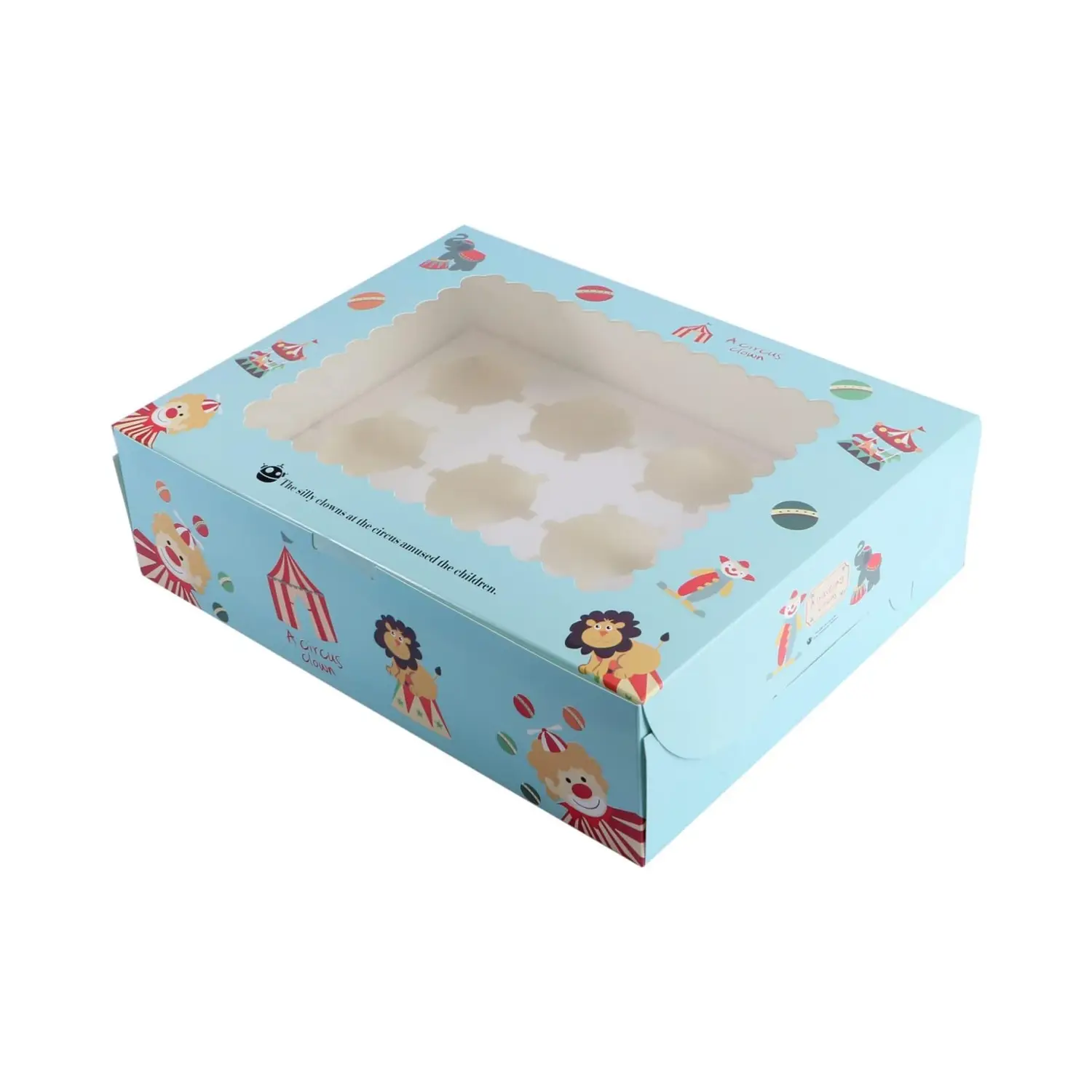 12 Cupcake Box Cupcake Packaging Box Food Grade Kraft Cupcake Holders Dessert Wrapping Containers Muffin Package Boxes