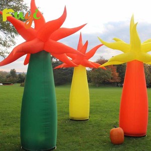 Modelo de Árbol de Estrellas Inflable con Iluminación, Decoración Inflable para Eventos - Product Image 1