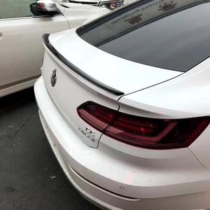 Alette per Auto con coda nera lucida o in carbonio, Spoiler sul cofano del bagagliaio posteriore per VW <span class=keywords><strong>Volkswagen</strong></span> CC Passat <span class=keywords><strong>Arteon</strong></span> ricambi Auto a 2019 2022 - Product Image 2