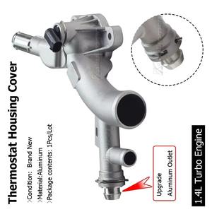 Boîtier de thermostat de refroidissement en aluminium pour <span class=keywords><strong>Chevrolet</strong></span> Cruze Sonic <span class=keywords><strong>Trax</strong></span> Buick Encore 1.4L 25193922 55565334 - Product Image 4