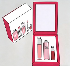 ชุดลิปสติกขายดีสำหรับการค้าข้ามพรมแดน, ชุดดูแลริมฝีปากสามชิ้น, ลิปสติกเปลี่ยนสี 001, ลิปโทนเนอร์ 001 - Product Image 6