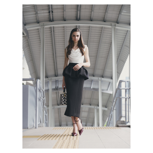 Women <b>Skirt</b> Stylish Homewear Outfit Soft Material <b>Skirt</b> Comfortable Fit Clothing Daily Wear Collection Tailored Fit Fashion - Product Image 2