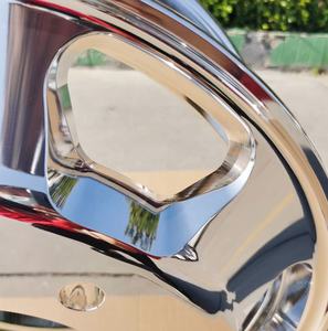 22.5X8.25 トラック・バス専用鍛造アルミ合金ホイール 特殊エアホール カスタマイズ表面研磨 10穴 - Product Image 6