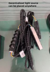 ชุดไฟเบอร์ออปติก LED ดาวตกสองสี RGBW 16W สำหรับตกแต่งเพดานรถยนต์ พร้อมระบบควบคุมผ่านหน้าจอ แสดงแสงดาวตกบนหลังคาและประตู - Product Image 5