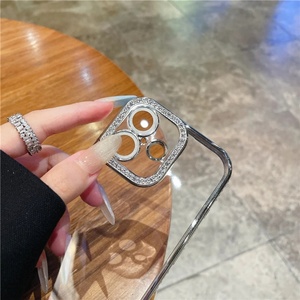 เคสโทรศัพท์แบบใสขอบชุบโครเมียมหรูหรา ประดับเพชร สำหรับ iPhone 17 16 15 14 Plus, สำหรับ iPhone 17 Pro Max - Product Image 4