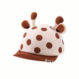 Gorra de Béisbol de Algodón de 5 Paneles para Bebé, Material Suave, con Estampado de Animales de Dibujos Animados, Logotipo Personalizado, Uso en las Cuatro Estaciones, Tela de Lona - Product Image 3