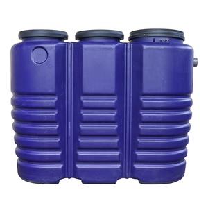 Underground <span class=keywords><strong>PE</strong></span> bể tự hoại với tàu áp lực sinh học hệ thống xử lý nước thải 1 năm bảo hành - Product Image 1