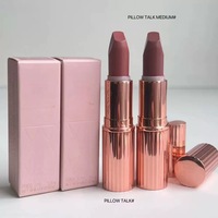 Lápiz Labial Mate de Alta Pigmentación, Mineral, Resistente al Agua, Suave y Cremoso, Tipo Mousse, No se Transfiere, Acabado Suave, Larga Duración, Vegano