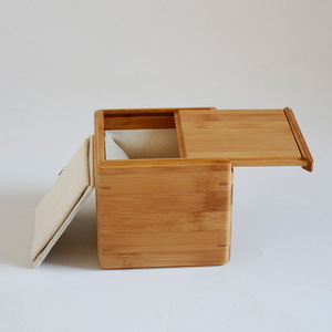 <b>Bamboo</b> Wooden Boxes Square Handmade Gift Packaging Craft Storage <b>Containers</b> - Product Image 3