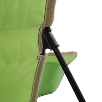 Chaise de plage pliante moderne en aluminium de qualité professionnelle avec sac de rangement pour mobilier d'extérieur, pique-nique et randonnée