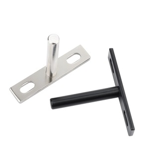 Soporte oculto de hierro Haidibosi tipo F de 8 mm para montaje fijo de estantes de madera - Product Image 4