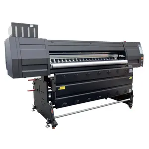 Imprimante à jet d'encre grand format 1.6m / 1.8m avec tête Epson xp600 Imprimante éco-solvant/imprimante à sublimation Machine d'impression par transfert