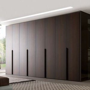 2023 <strong>Factory</strong> <strong>Customized</strong> Wood Grain Walk in <strong>Closet</strong> Cabinets Bedroom Walk in Wardrobes Designs Sliding Wardrobes - Product Image 3