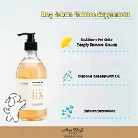 Esens Penyeimbang Sebum Anjing Formula Alami Serum Pengontrol Minyak untuk Perawatan Kulit dan Bulu Anjing Logo Kustom