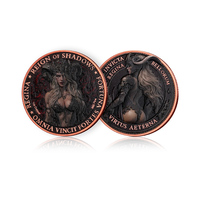 Créez vos propres pièces de monnaie en cuivre avec logo, pièces commémoratives 999, fournisseur de pièces de monnaie en cuivre personnalisées, souvenirs
