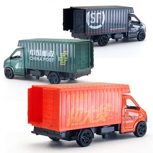 Voiture jouet en alliage, camion de livraison SF Express, modèle de véhicule miniature pour enfants, cadeau - Product Image 2