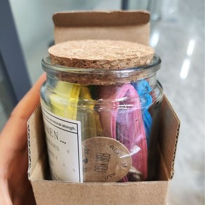 Meilleures ventes : Bocal à vœux en verre sur le thème de la Bible et du Coran, bouteille à message pour l'expression des émotions, décoration de bureau avec coffret cadeau - Product Image 6