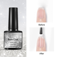 FENGFLY Vente en gros Marque privée Gel UV Base Coat Top Coat Vernis à ongles Transparent Nail Art Résine écologique LED Durée de séchage 30s