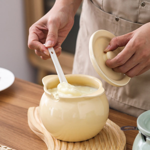 Tarro de Cerámica para Condimentos Mystic Arts con Tapa 2333A, Almacenamiento Hermético para Aceite, Sal, Salsa de Soya, Vinagre, Uso en la Cocina - Product Image 4