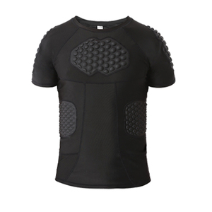 Protège-corps antichoc avec coutures à quatre aiguilles et six fils, durable, anti-collision, sous-vêtement <span class=keywords><strong>de</strong></span> sport compressif rembourré - Product Image 1
