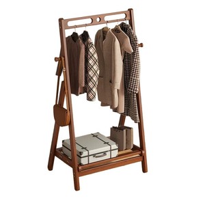 Simple floor-standing <b>clothes</b> <b>rack</b> for home use, bedroom, living room, balcony, storage, easy to use. - Product Image 5