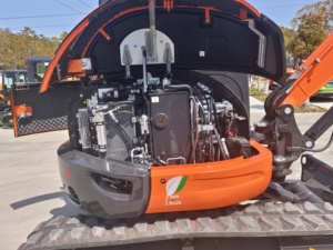 Mini-excavatrice Kubota Kx163-5 d'occasion, 5,6 tonnes, petite pelle hydraulique, bon état, matériel de construction d'occasion - Product Image 5