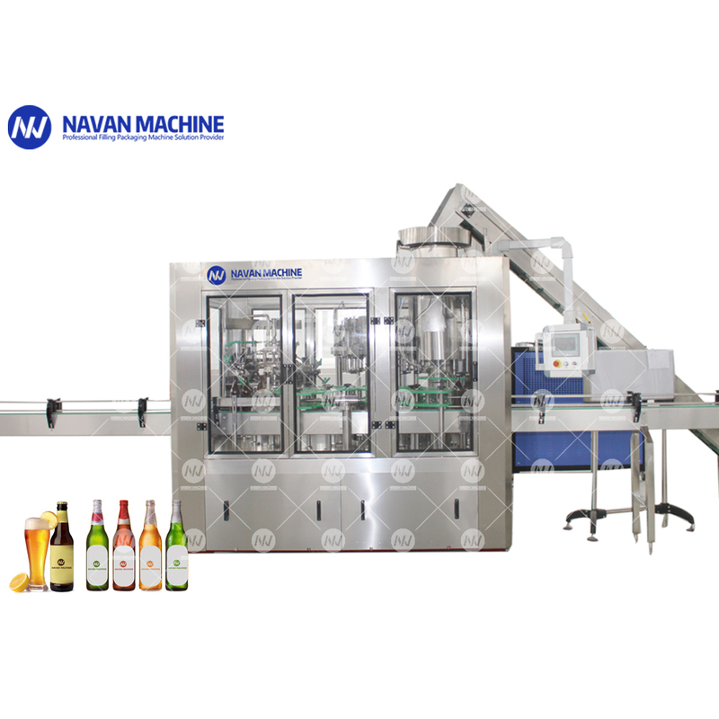 Soda Water Carbonated Beverage Bottle Filling