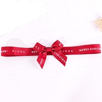 Fabrication directe de boîtes cadeaux en satin avec logo personnalisé Différents styles Rubans sérigraphiés Nœuds Fils