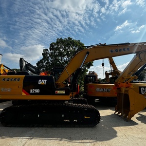 รถขุดไฮดรอลิก CAT325D มือสอง ขนาด 25 ตัน ยี่ห้อ Caterpillar ของญี่ปุ่น สำหรับโครงการเทศบาล พร้อมชุดเกียร์หลัก แบริ่ง และ PLC จากโรงงาน - Product Image 1