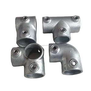 Malleable Iron Pipe Clamp Fitting Key Clamp Fitting Tube Clamp