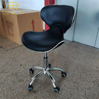 Chaise de technicien Mobilier moderne de salon de beauté de luxe avec hauteur réglable Équipement de spa Tabouret pour ongles faciaux Chaise